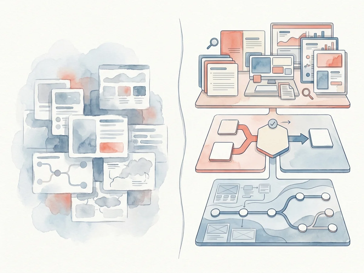 Önce ve Sonra: UX Case Study Yeniden Yazım Örnekleri için içerik görseli